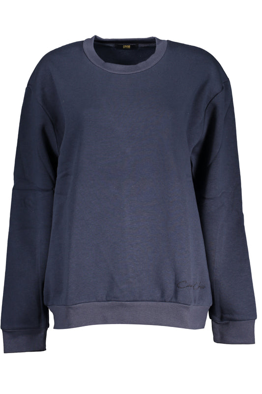 CAVALLI CLASS FELPA SENZA ZIP DONNA BLU