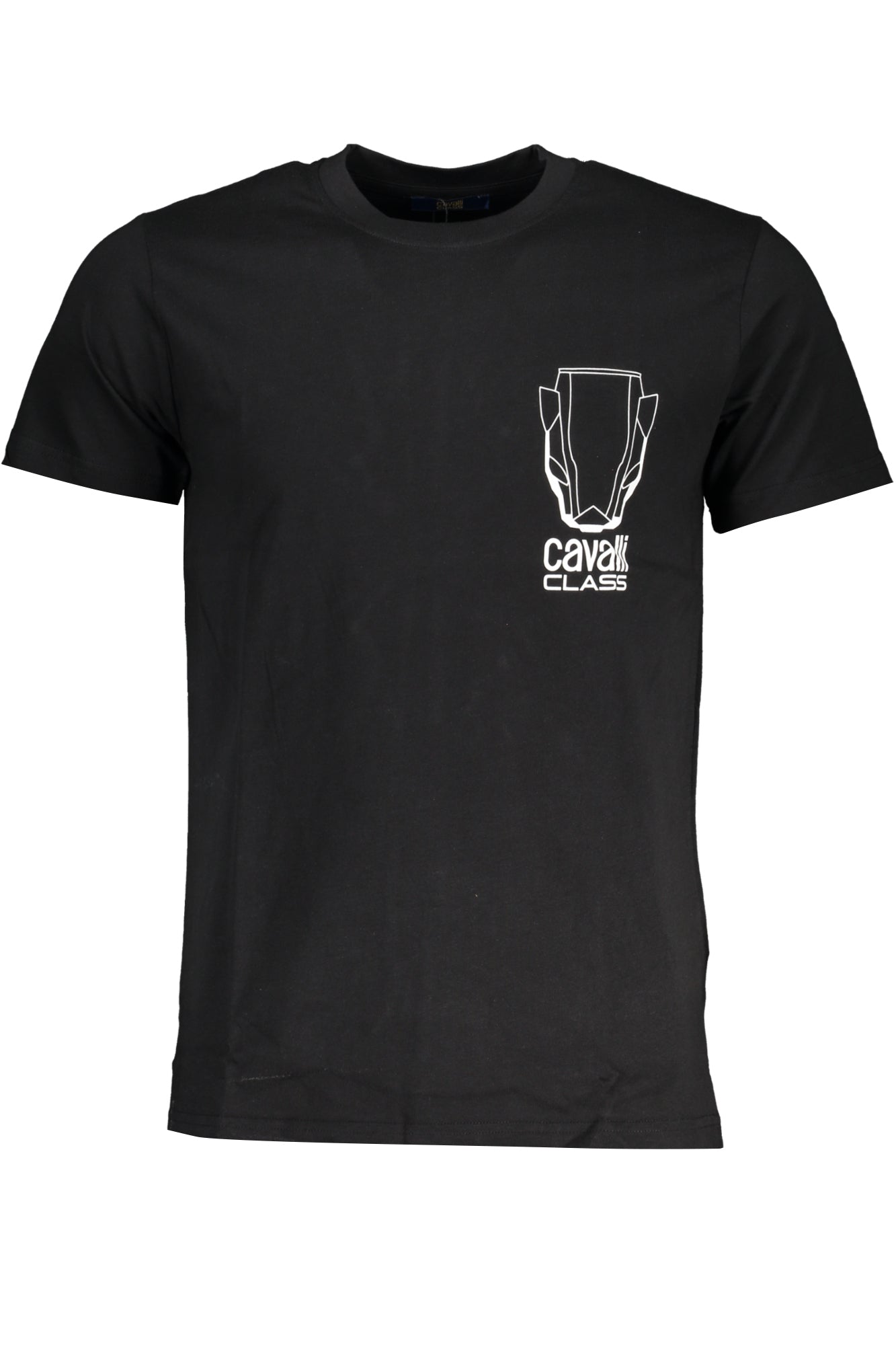 CAVALLI CLASS T-SHIRT MANICHE CORTE UOMO NERO