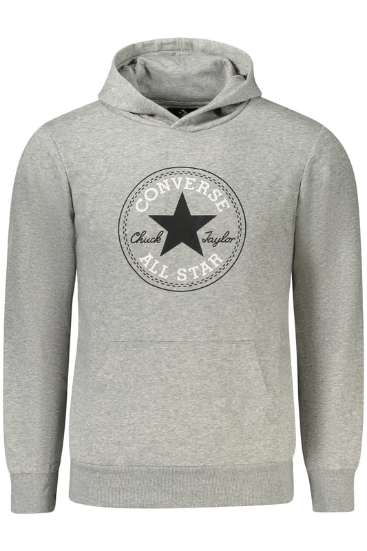 CONVERSE FELPA SENZA ZIP BAMBINO GRIGIO