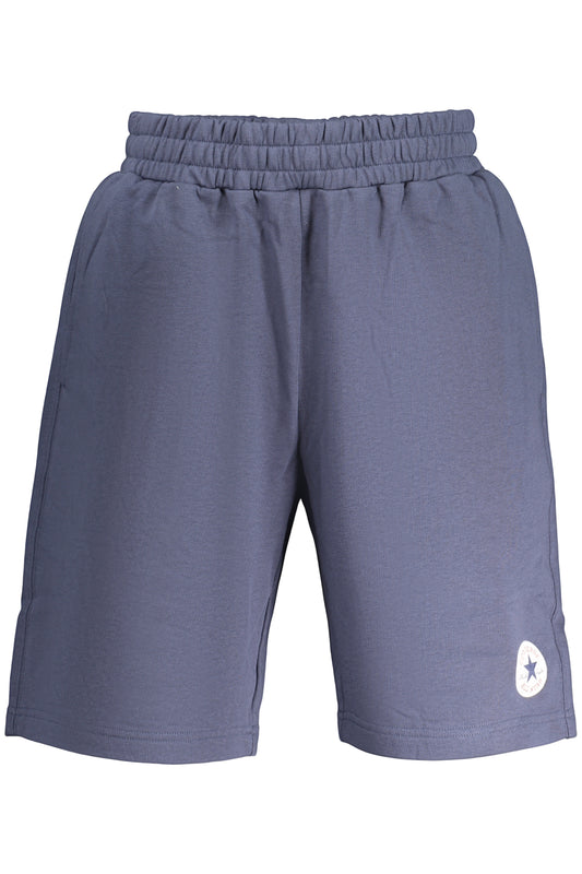 CONVERSE PANTALONE TUTA CORTO UOMO BLU