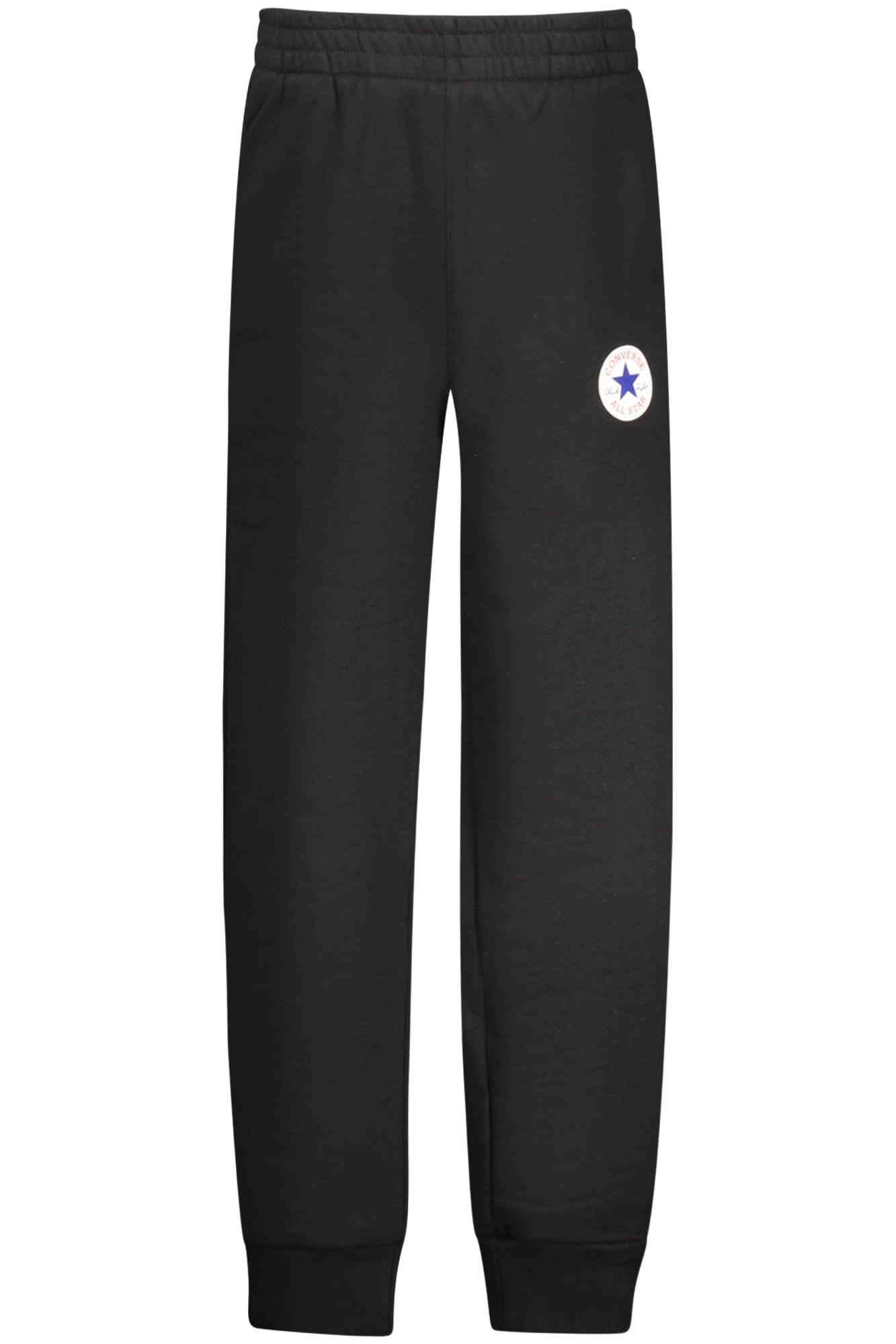 CONVERSE PANTALONE TUTA LUNGO BAMBINO NERO