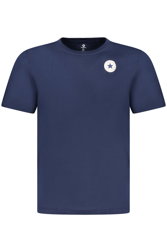 CONVERSE T-SHIRT MANICHE CORTE BAMBINO BLU
