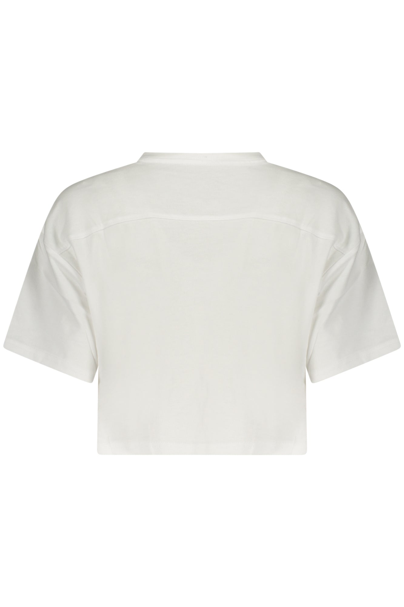 CONVERSE T-SHIRT MANICHE CORTE DONNA BIANCO