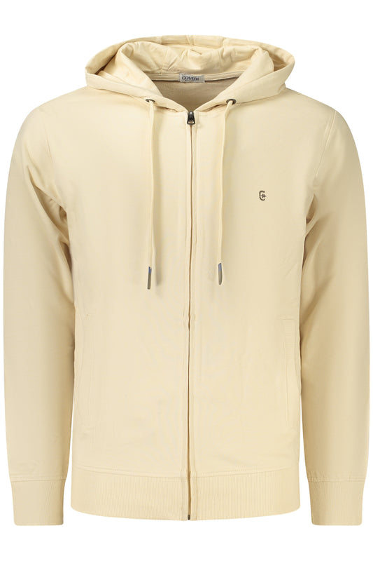 COVERI MOVING FELPA CON ZIP UOMO BEIGE