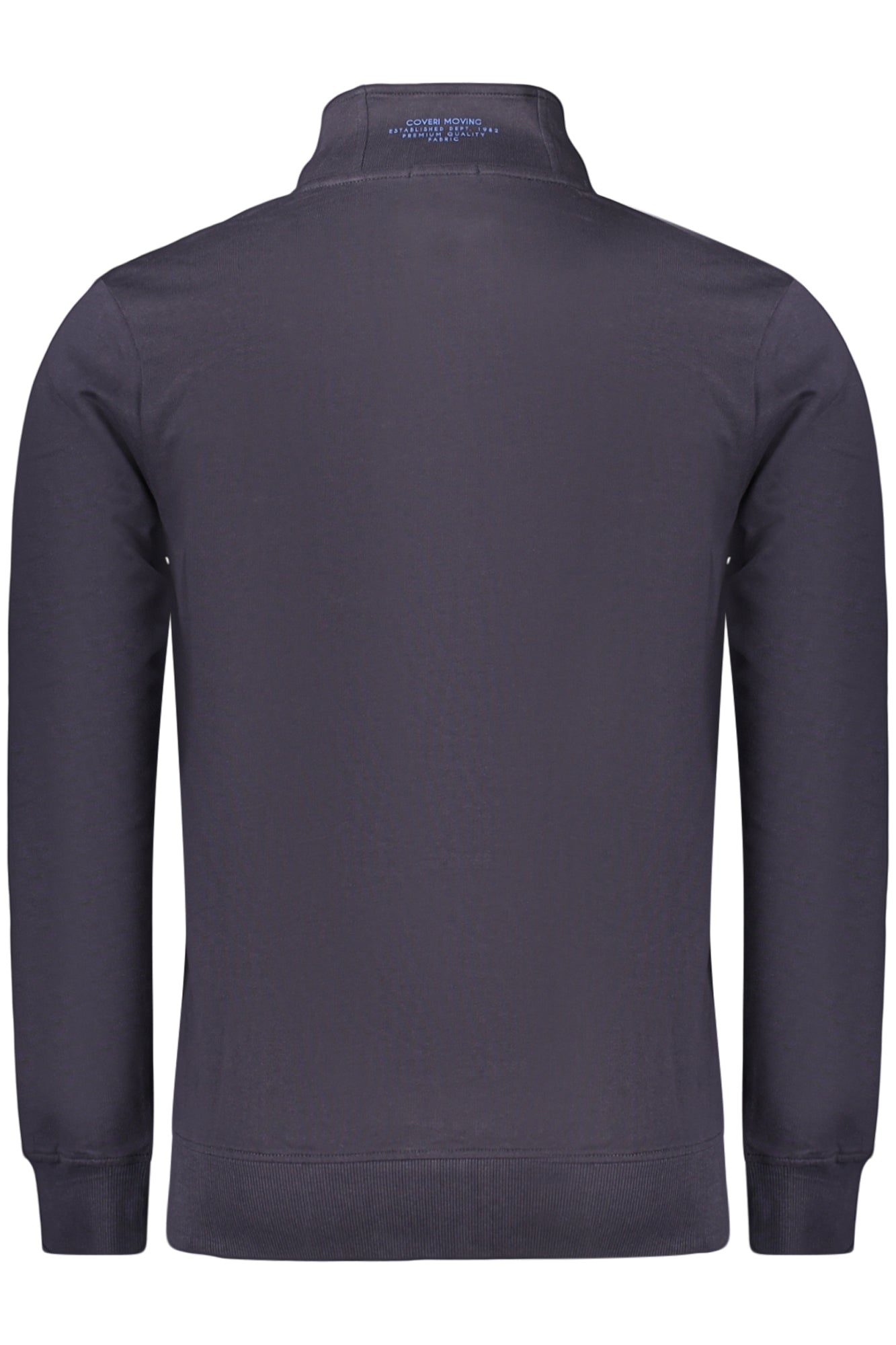 COVERI MOVING FELPA CON ZIP UOMO BLU