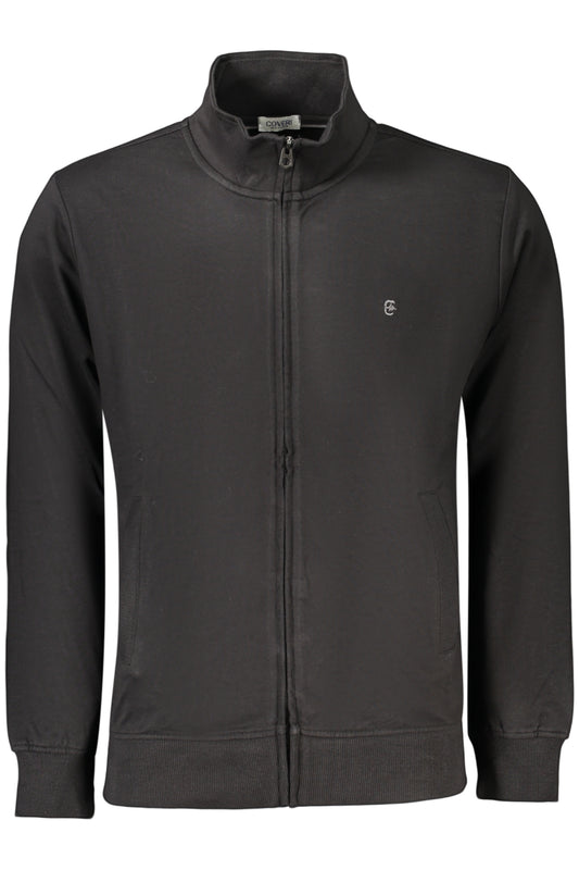 COVERI MOVING FELPA CON ZIP UOMO NERO