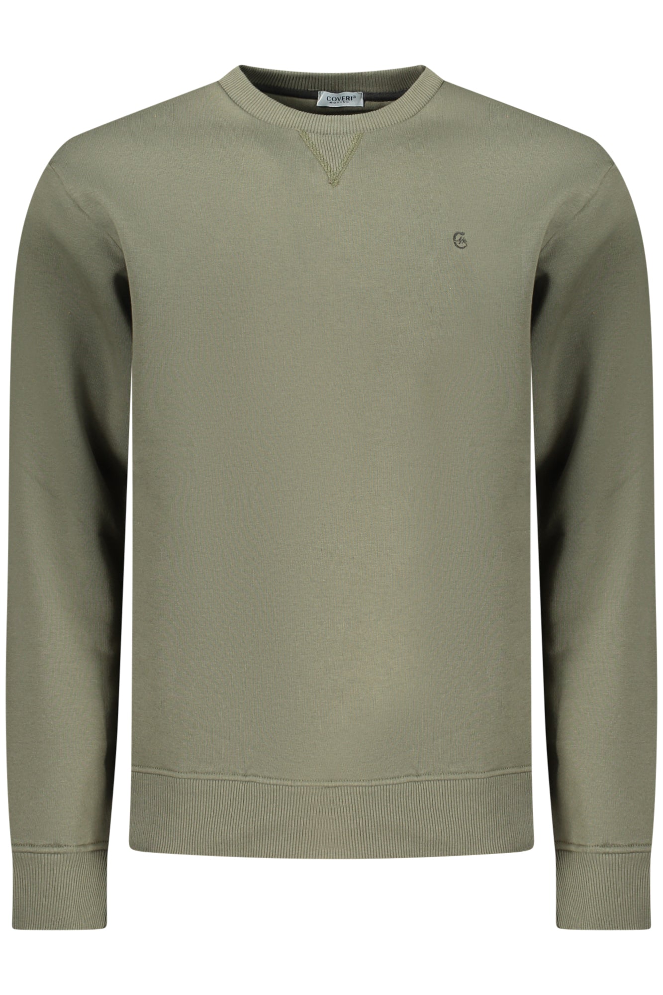 COVERI MOVING FELPA SENZA ZIP UOMO VERDE