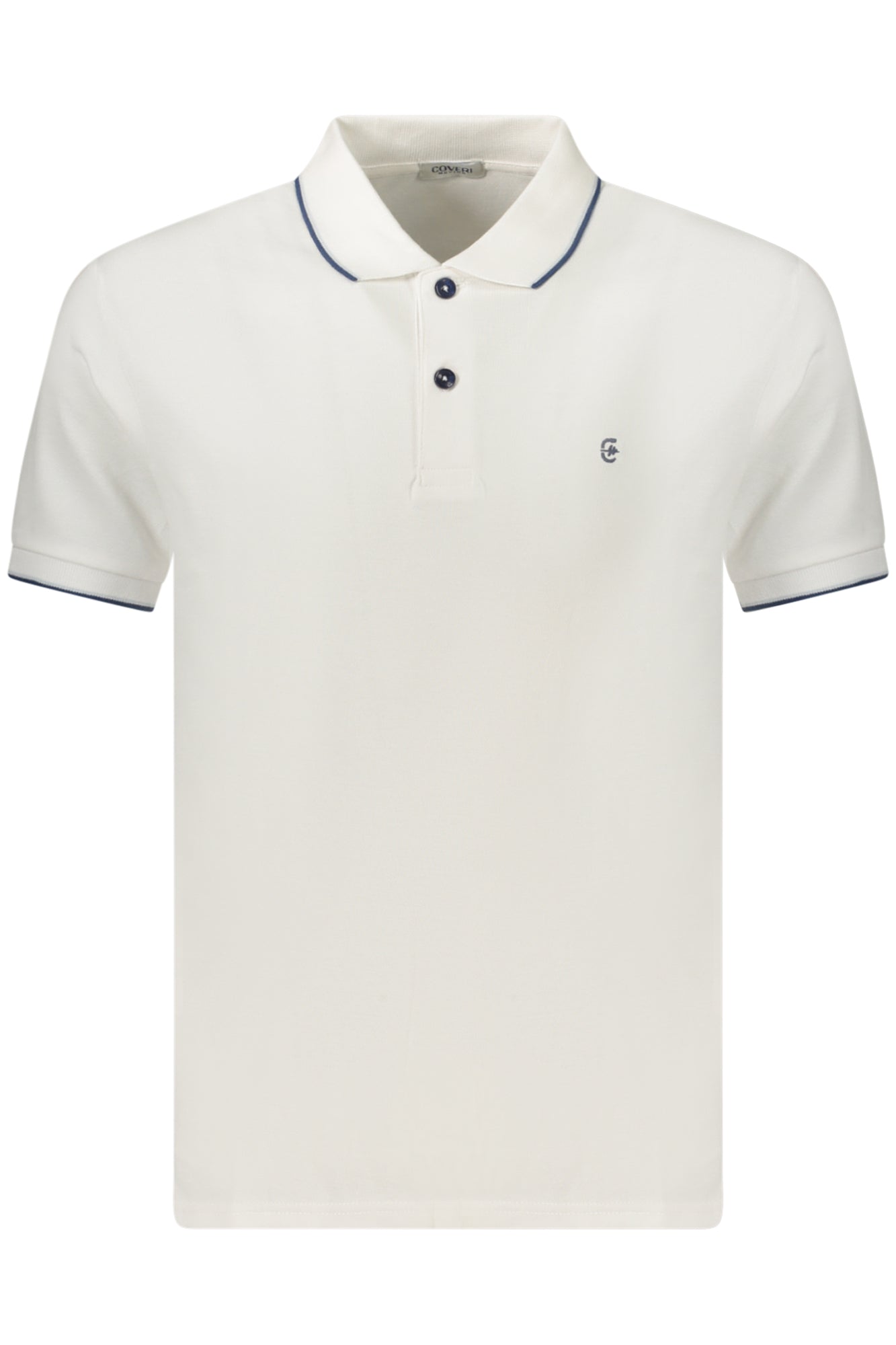 COVERI MOVING POLO MANICHE CORTE UOMO BIANCO
