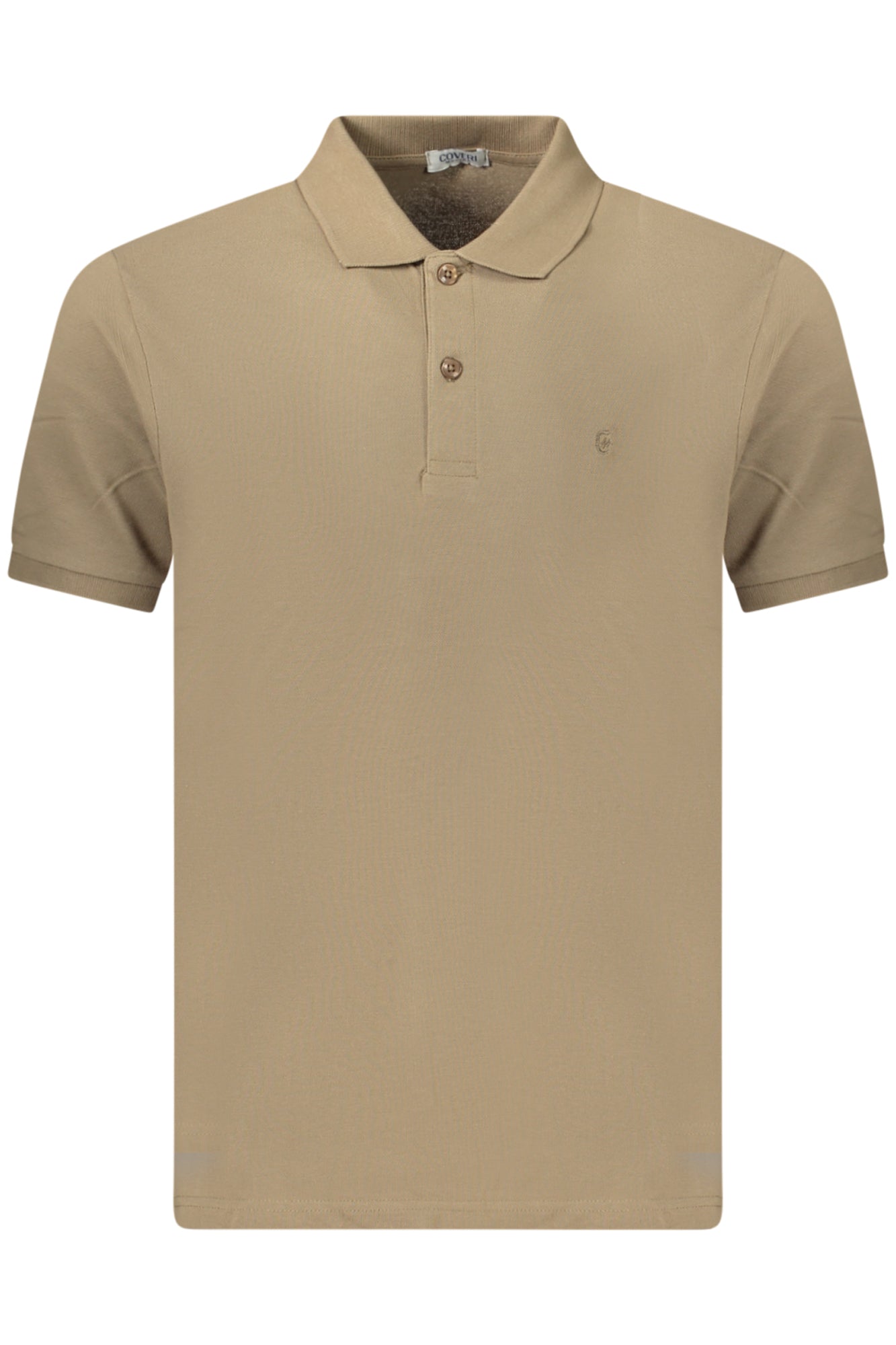COVERI MOVING POLO MANICHE CORTE UOMO MARRONE