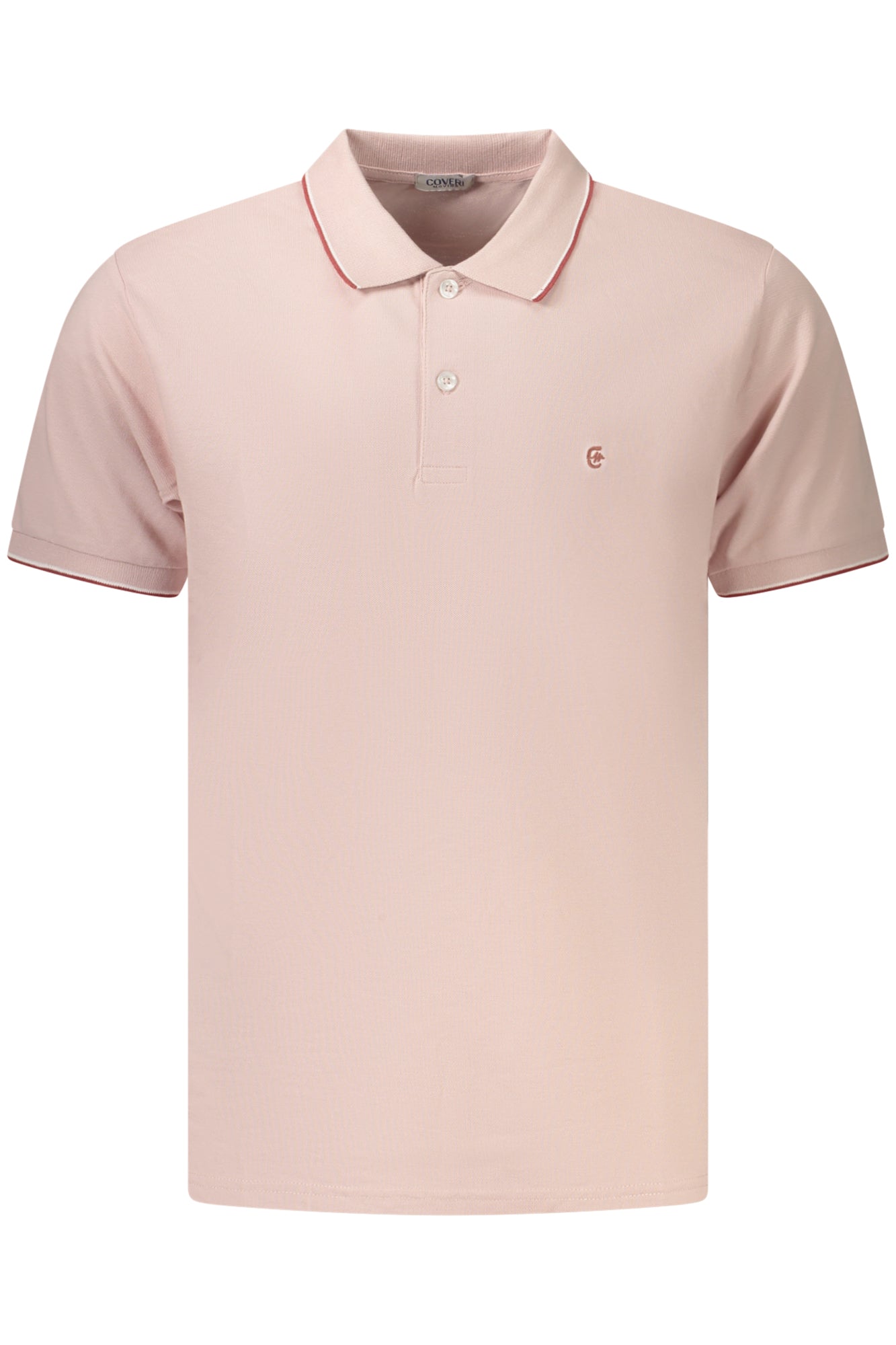 COVERI MOVING POLO MANICHE CORTE UOMO ROSA