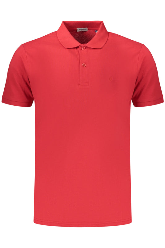 COVERI MOVING POLO MANICHE CORTE UOMO ROSSO