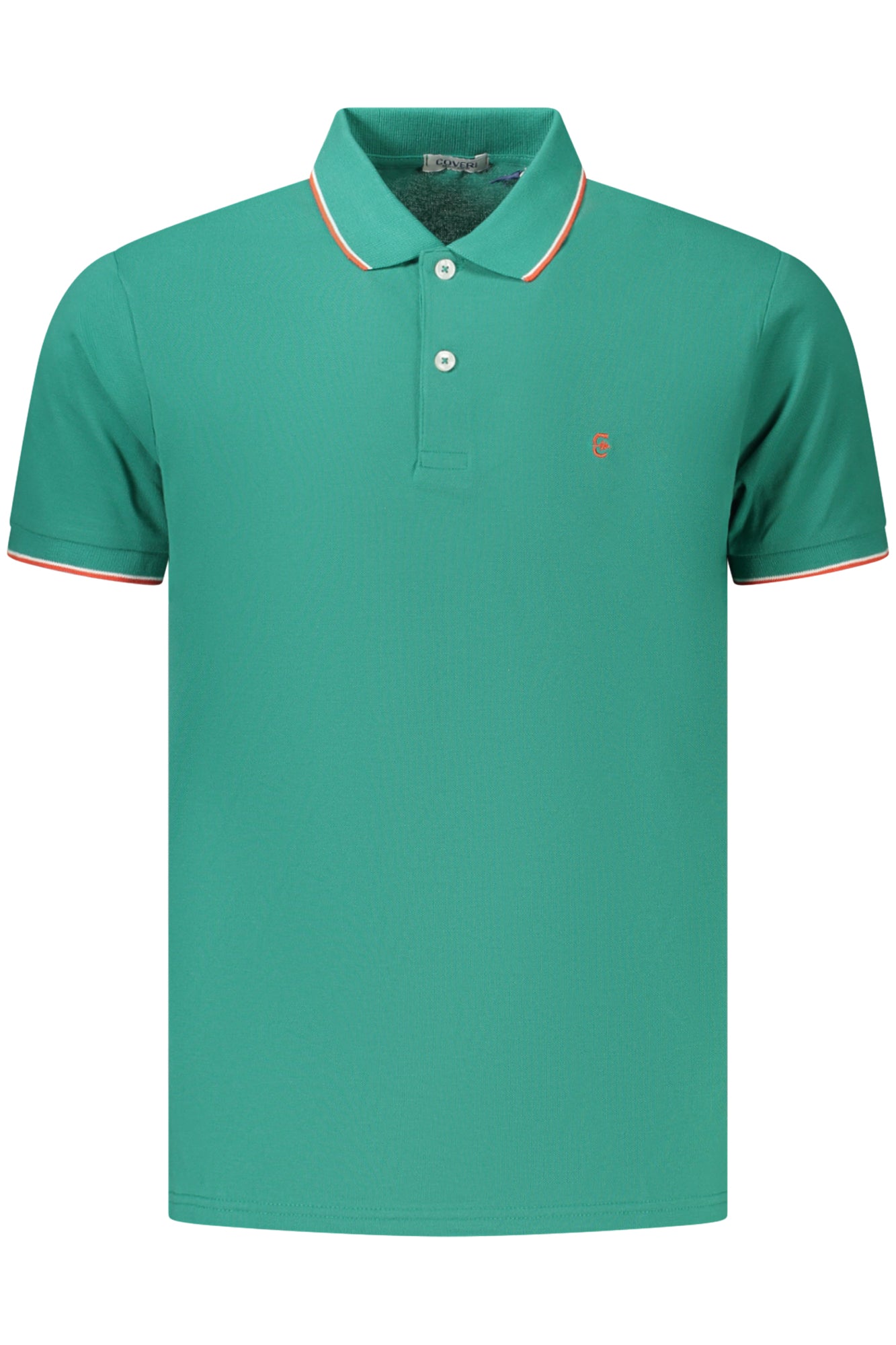 COVERI MOVING POLO MANICHE CORTE UOMO VERDE