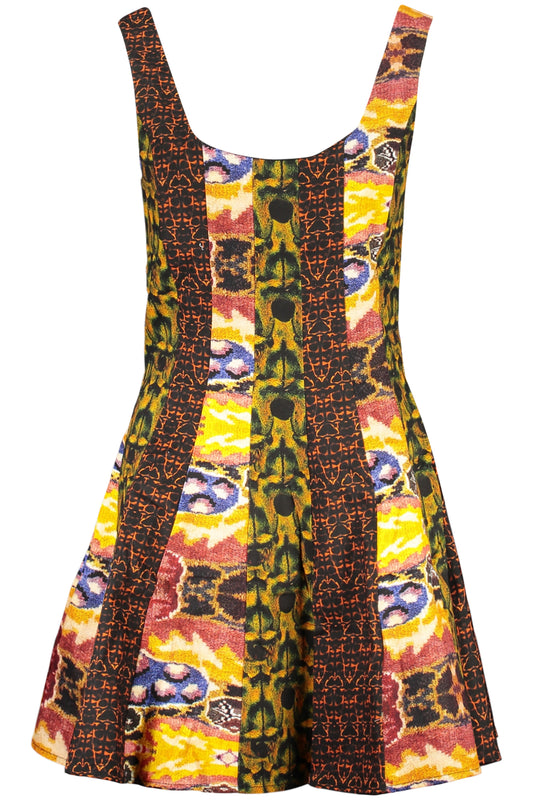 DESIGUAL ABITO CORTO DONNA GIALLO