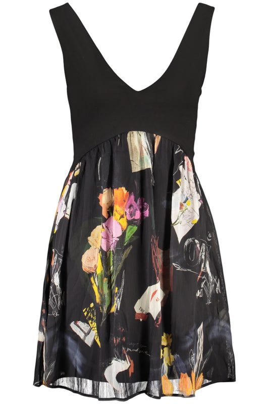 DESIGUAL ABITO CORTO DONNA NERO