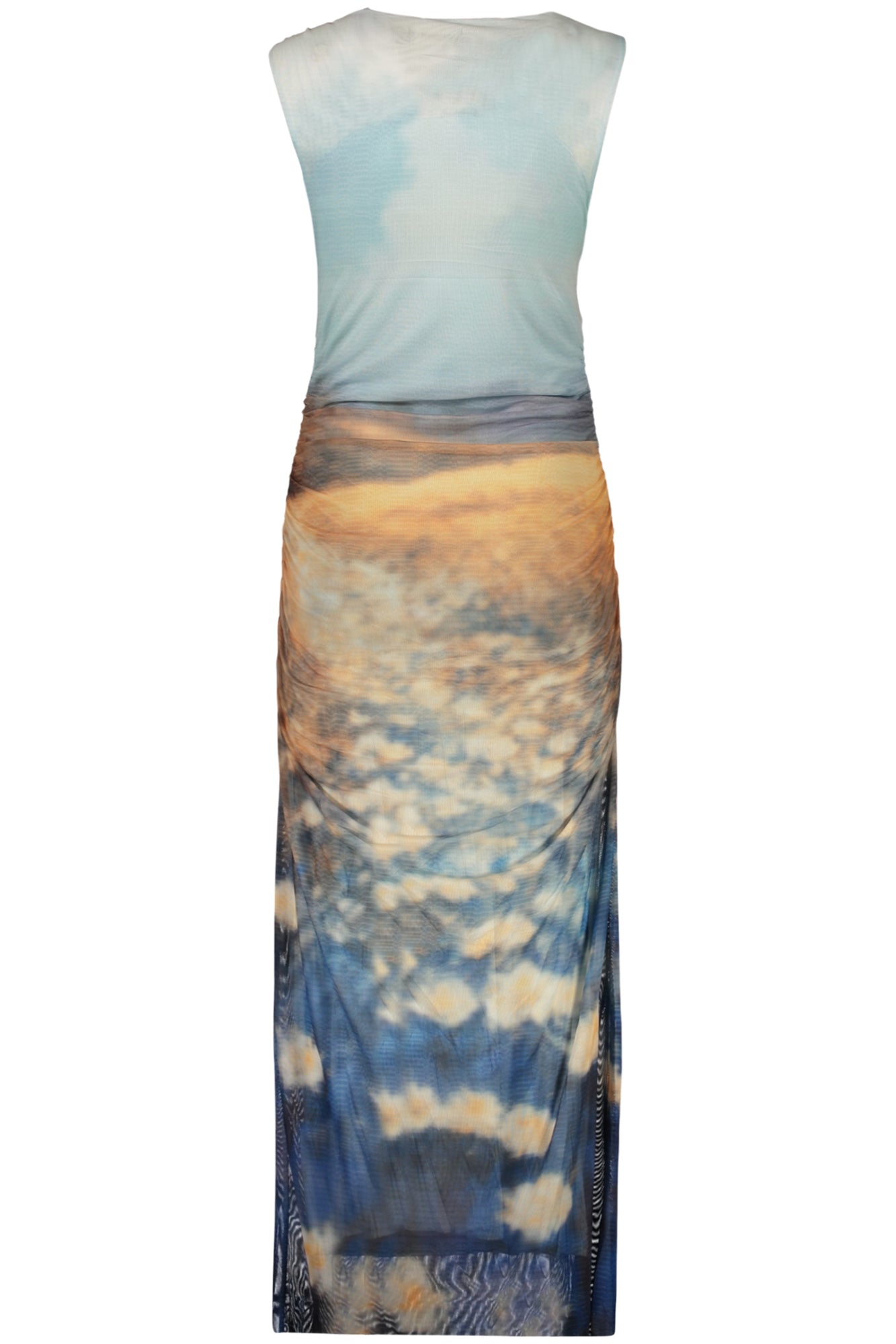 DESIGUAL ABITO LUNGO DONNA AZZURRO