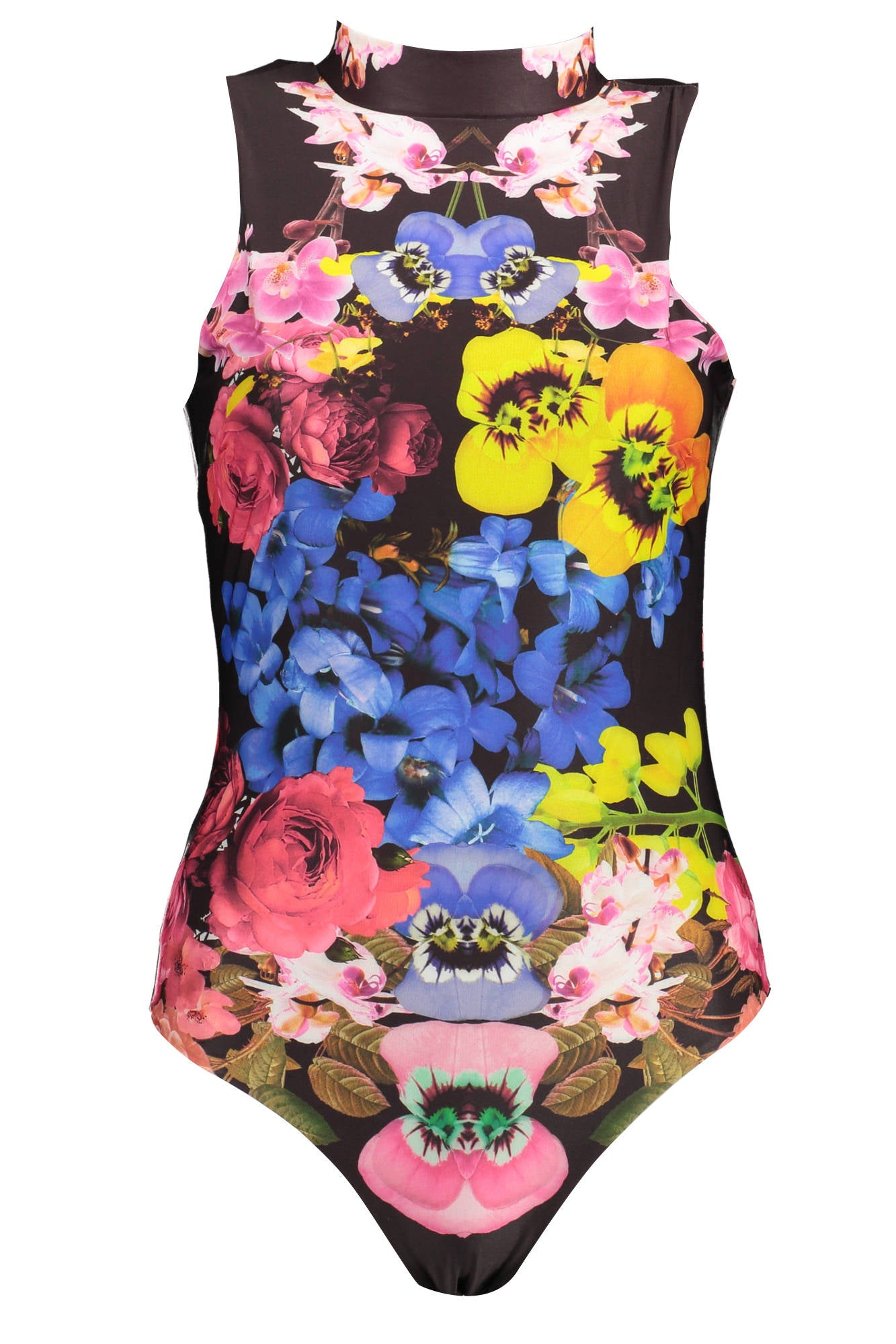 DESIGUAL BODY A CANOTTA DONNA NERO