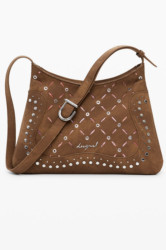 DESIGUAL BORSA DONNA MARRONE
