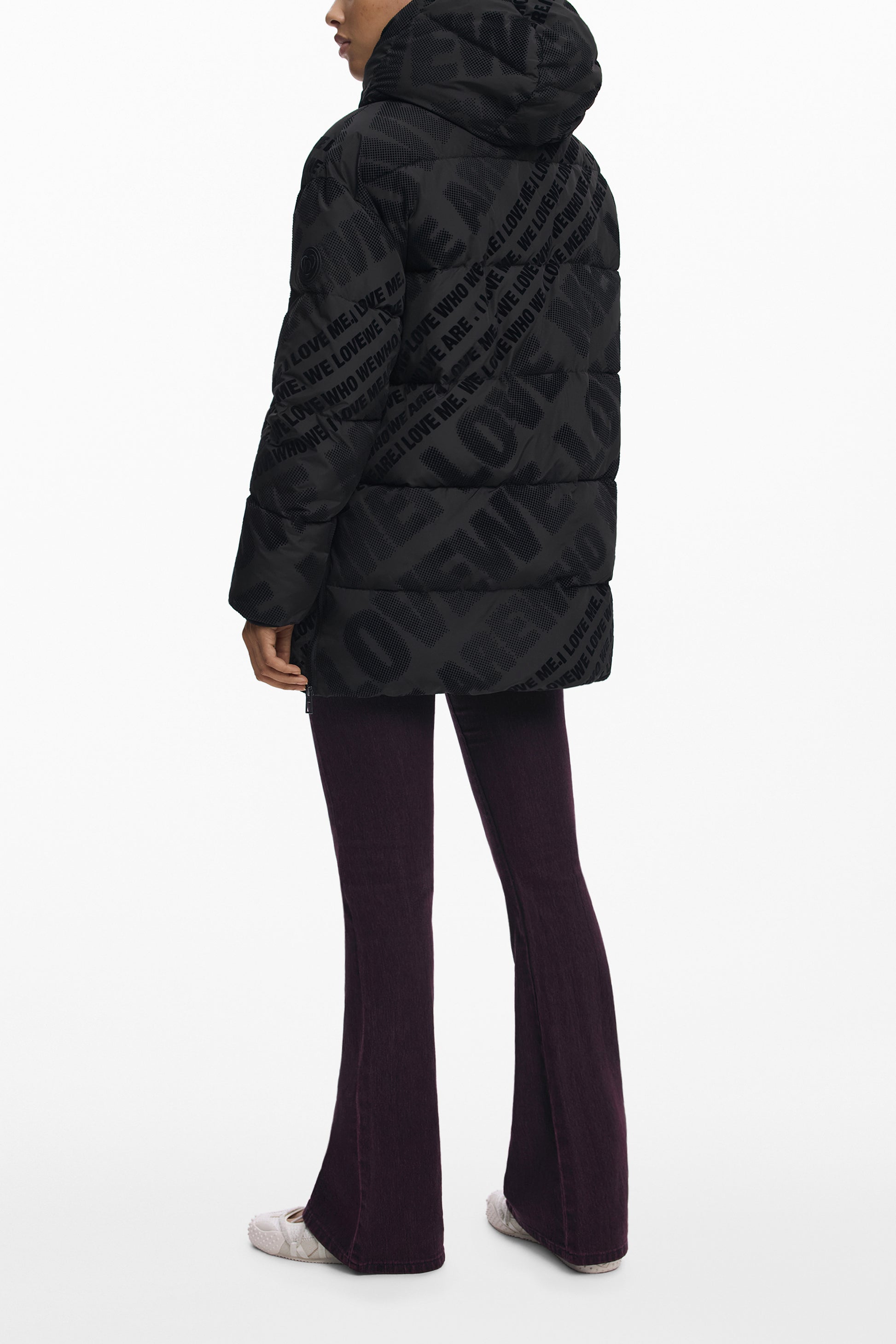 DESIGUAL GIUBBOTTO DONNA NERO