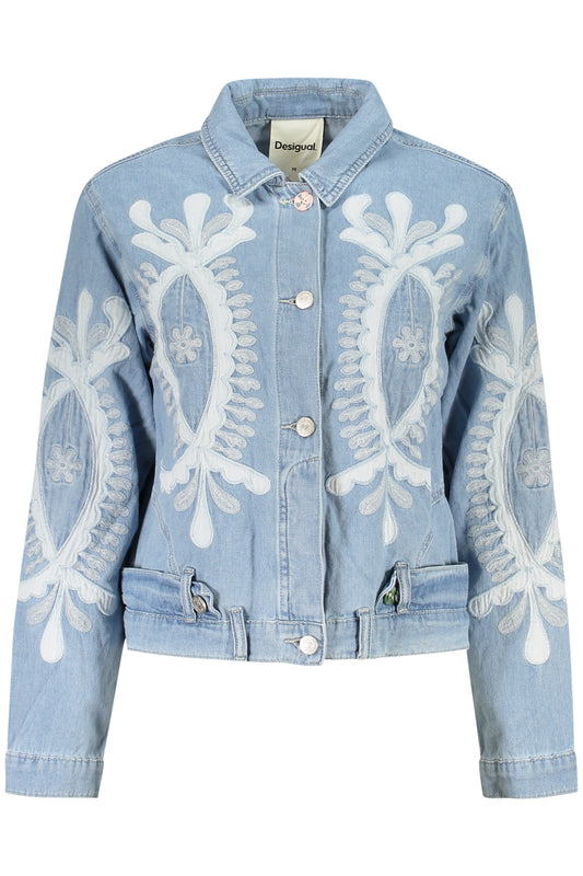 DESIGUAL GIUBBOTTO IN JEANS DONNA AZZURRO