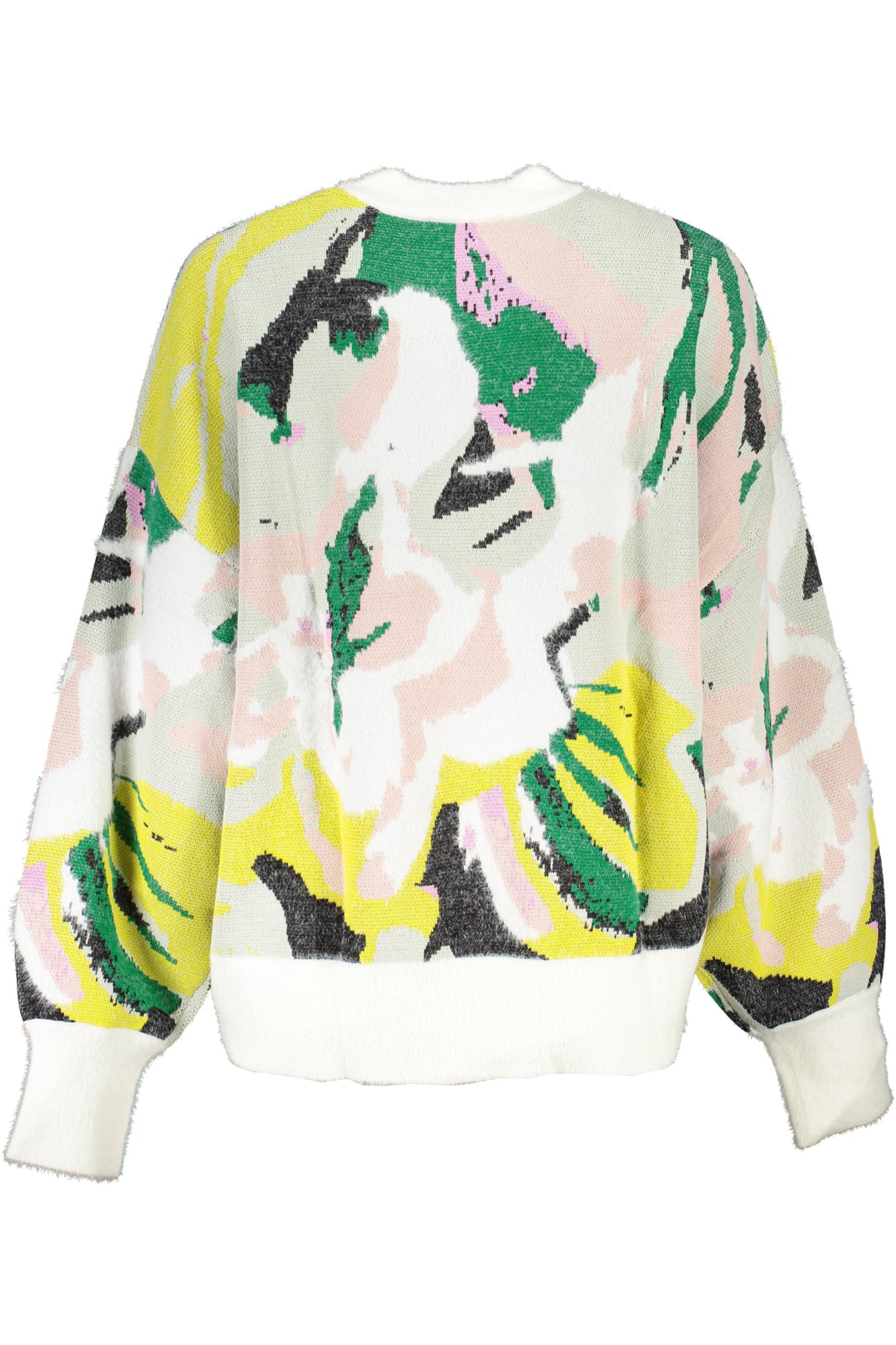 DESIGUAL MAGLIA DONNA BIANCO
