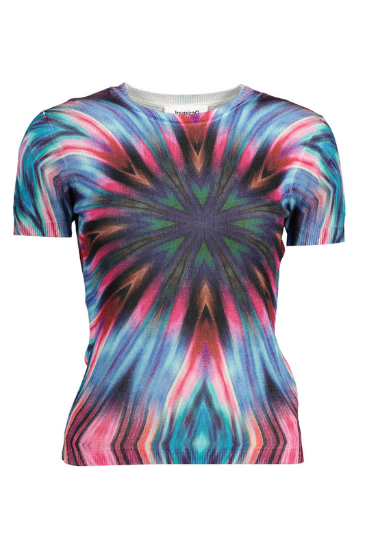 DESIGUAL MAGLIA DONNA BLU