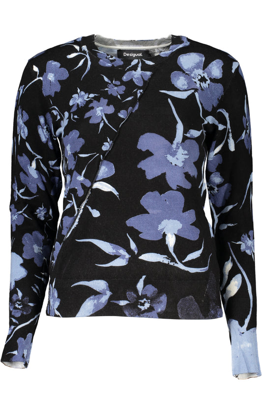 DESIGUAL MAGLIA DONNA NERO