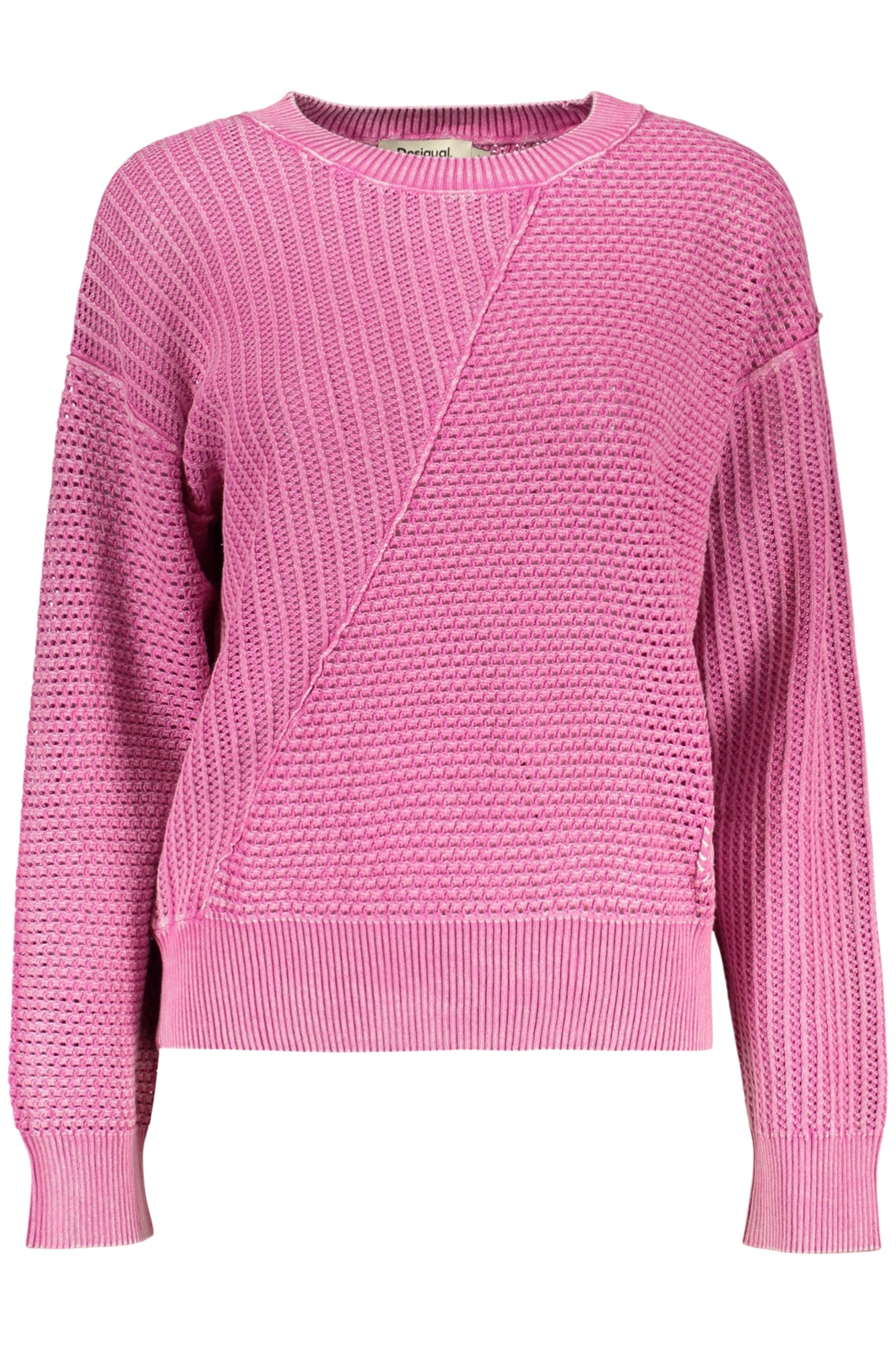 DESIGUAL MAGLIA DONNA ROSA
