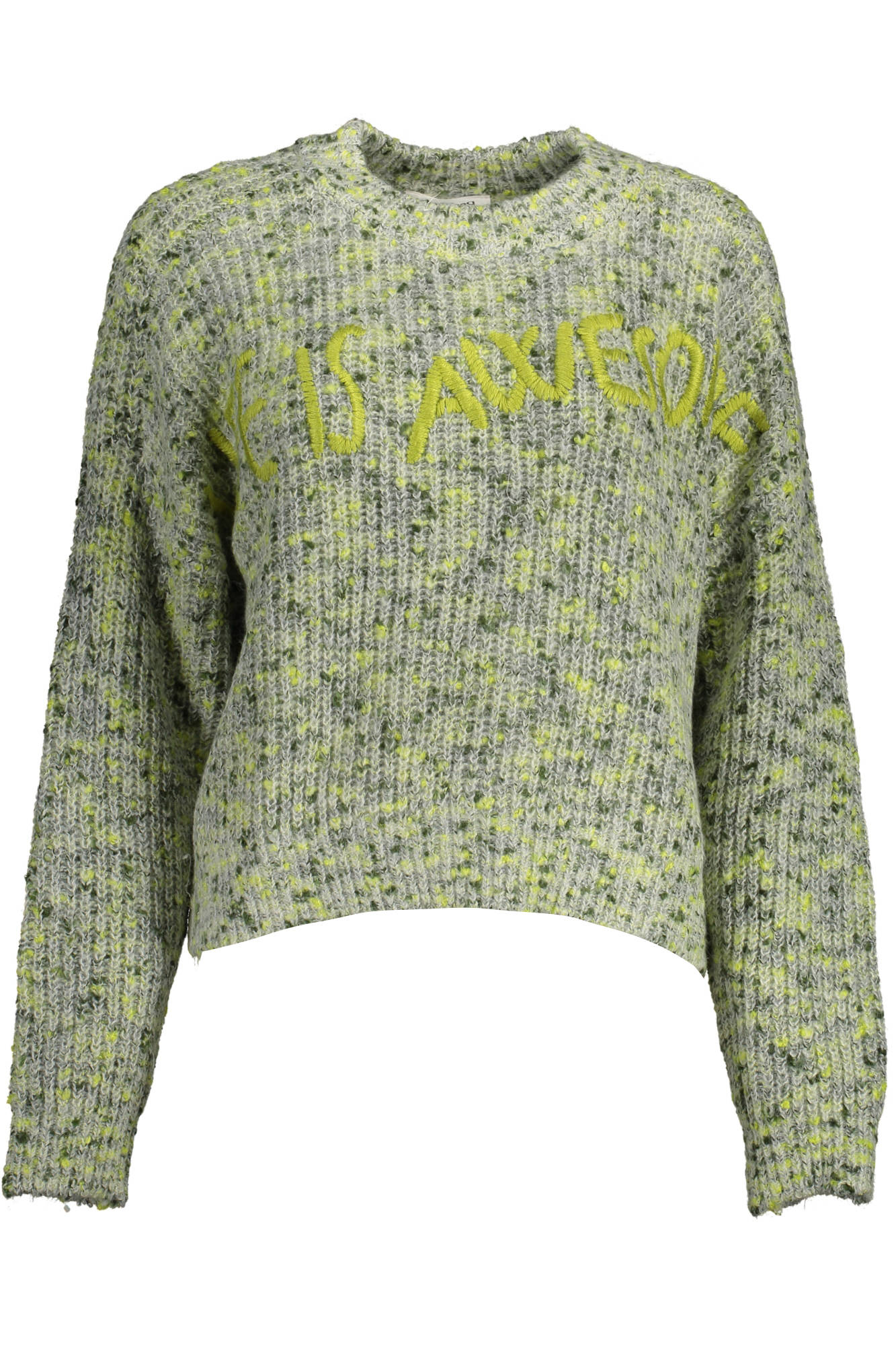 DESIGUAL MAGLIA DONNA VERDE