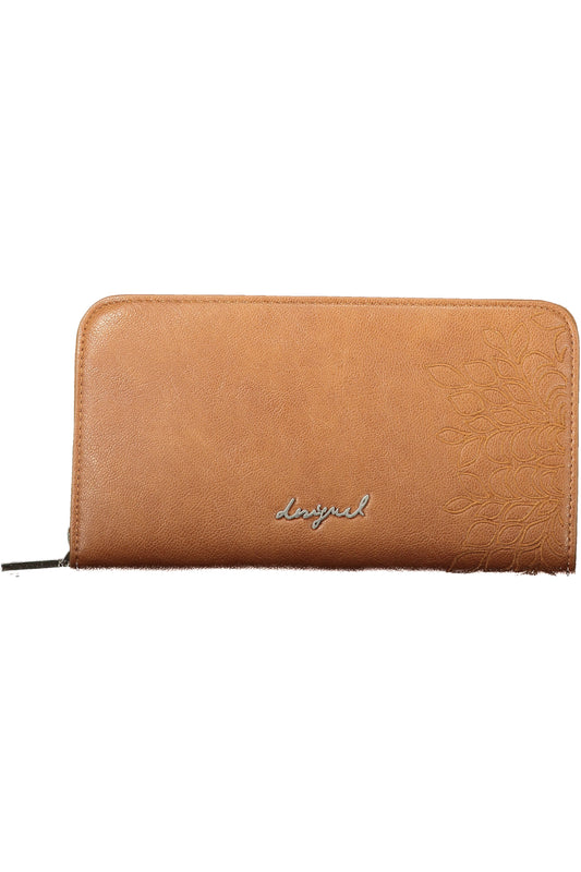 DESIGUAL PORTAFOGLIO DONNA MARRONE