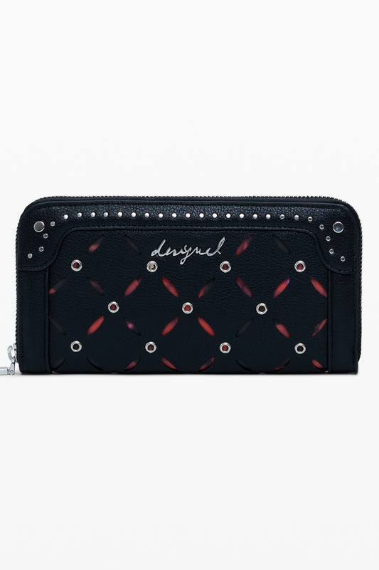 DESIGUAL PORTAFOGLIO DONNA NERO