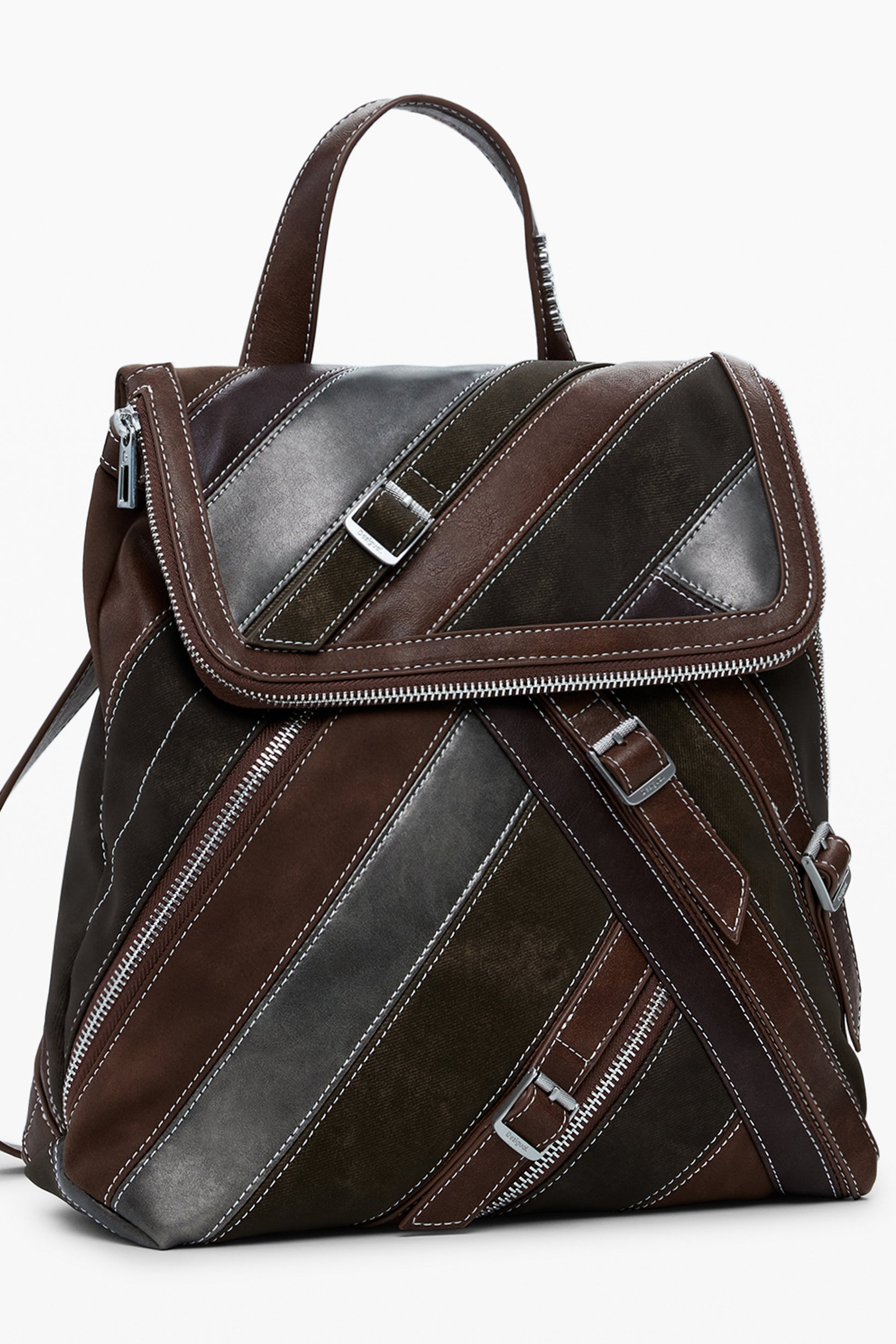 DESIGUAL ZAINO DONNA MARRONE