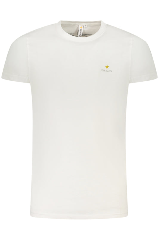 ESERCITO 1659 T-SHIRT MANICHE CORTE UOMO BIANCO