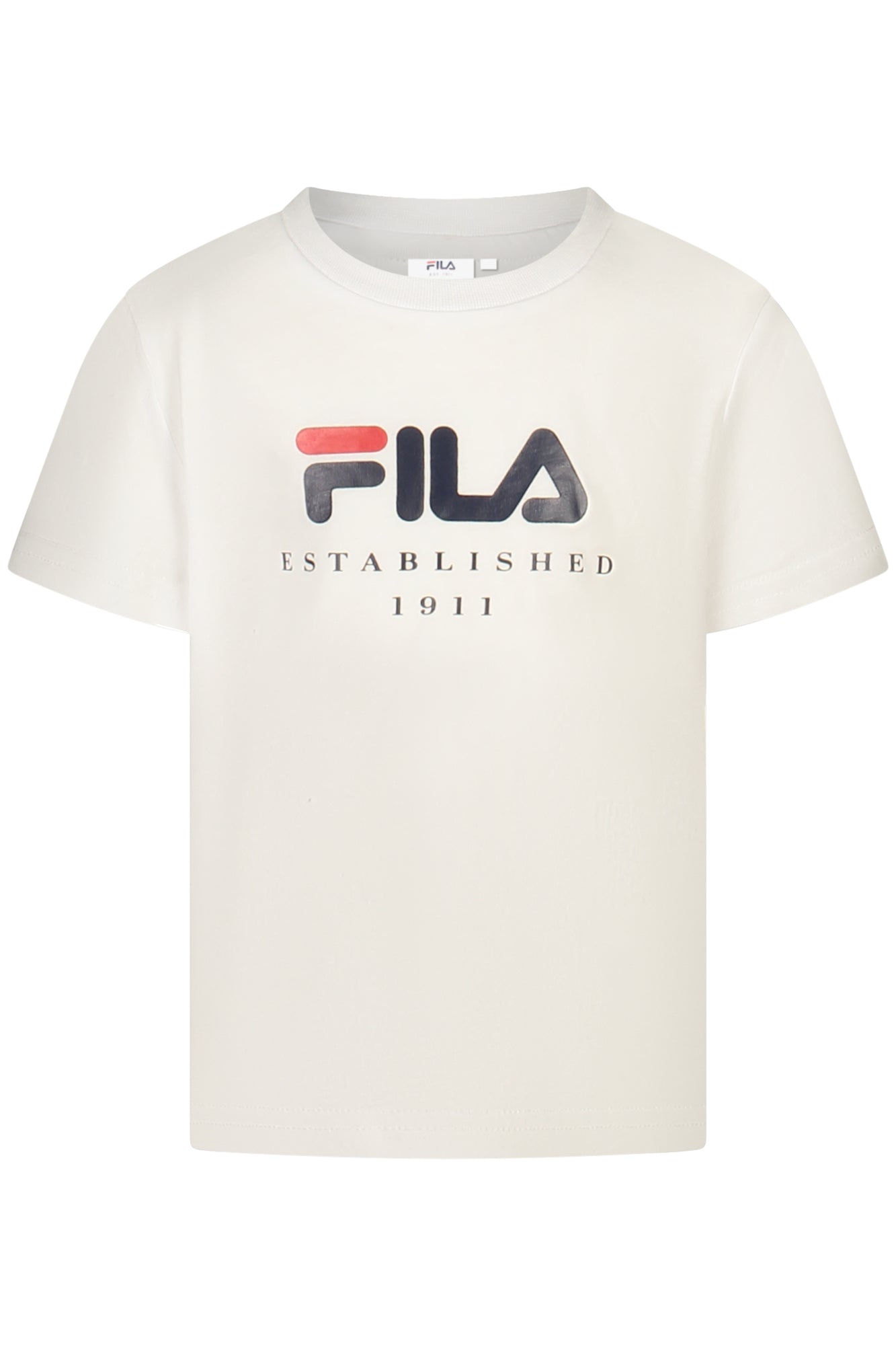 FILA T-SHIRT MANICHE CORTE BAMBINA BIANCO