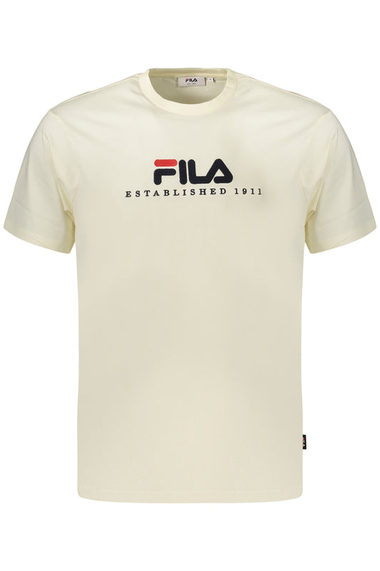 FILA T-SHIRT MANICHE CORTE UOMO BEIGE