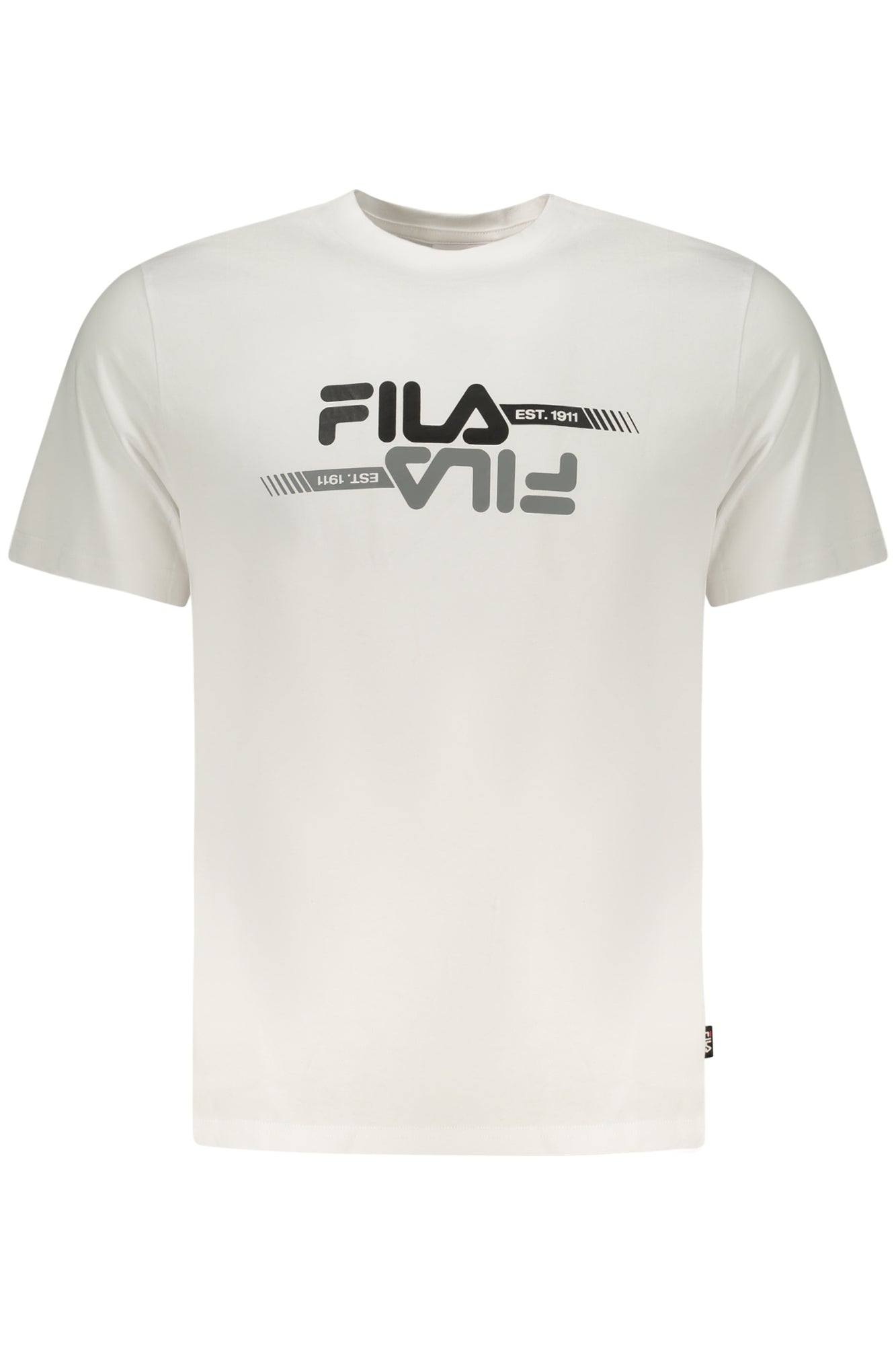 FILA T-SHIRT MANICHE CORTE UOMO BIANCO