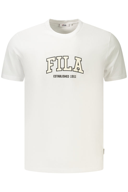 FILA T-SHIRT MANICHE CORTE UOMO BIANCO