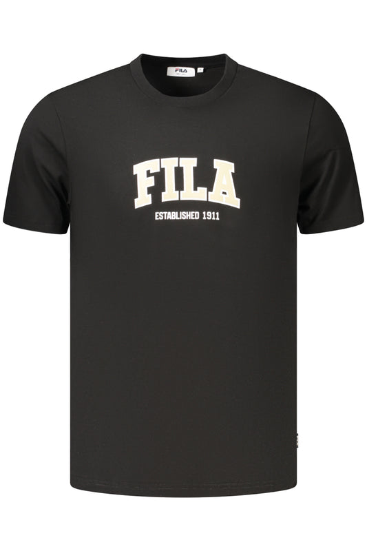 FILA T-SHIRT MANICHE CORTE UOMO NERO