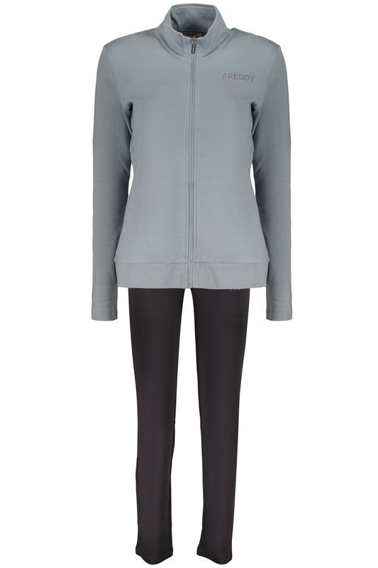 FREDDY FELPA CON ZIP DONNA AZZURRO