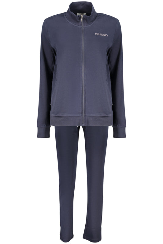 FREDDY FELPA CON ZIP DONNA BLU