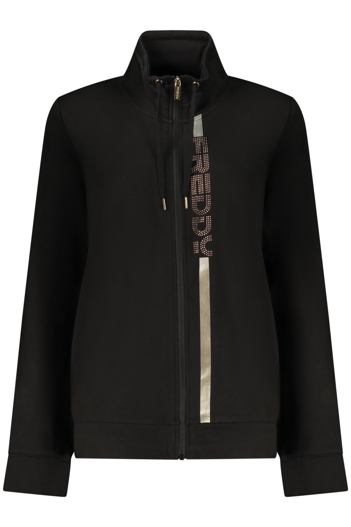 FREDDY FELPA CON ZIP DONNA NERO