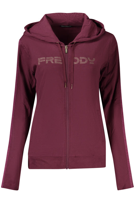 FREDDY FELPA CON ZIP DONNA VIOLA
