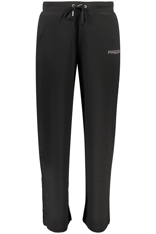FREDDY PANTALONE TUTA LUNGO DONNA NERO