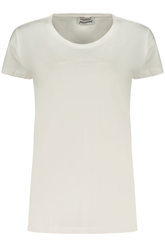 FREDDY T-SHIRT MANICHE CORTE DONNA BIANCO