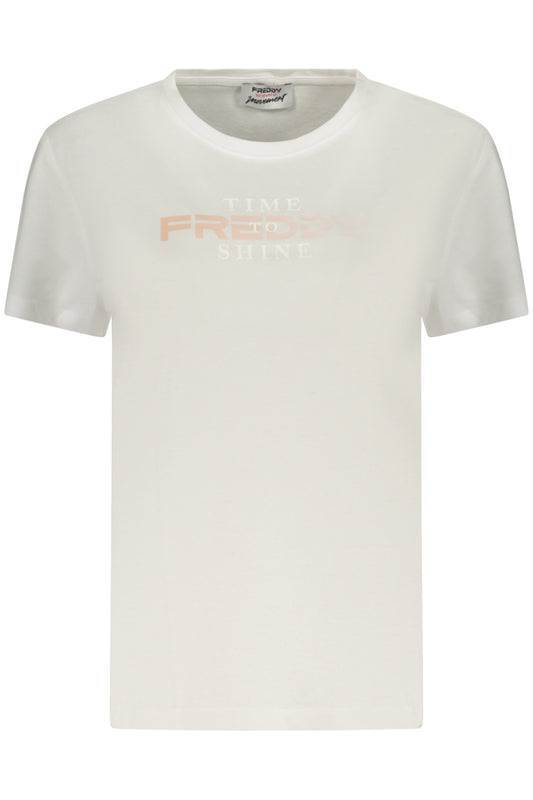 FREDDY T-SHIRT MANICHE CORTE DONNA BIANCO
