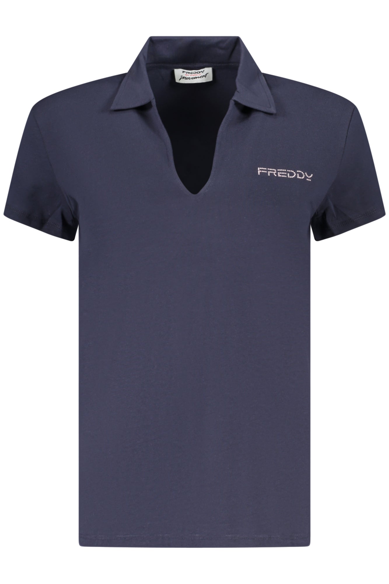 FREDDY T-SHIRT MANICHE CORTE DONNA BLU