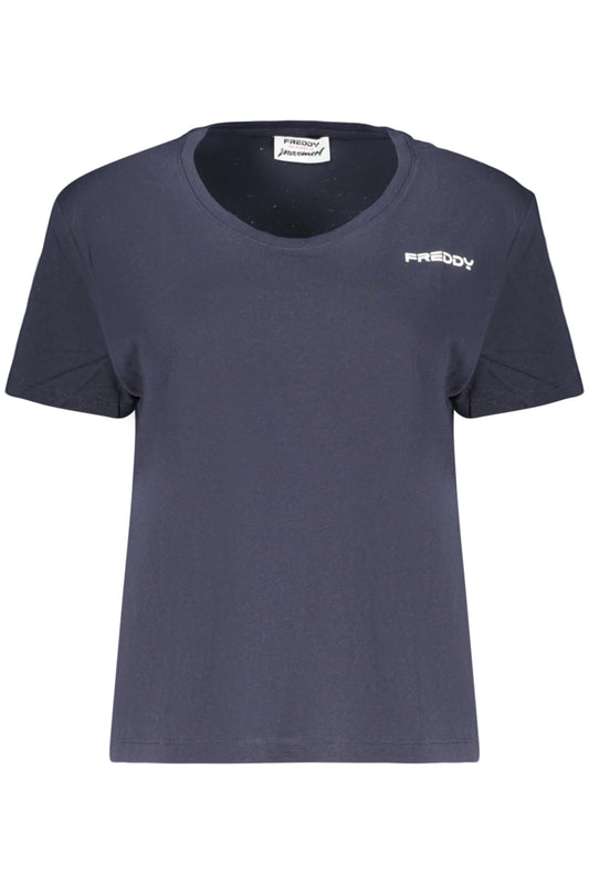 FREDDY T-SHIRT MANICHE CORTE DONNA BLU