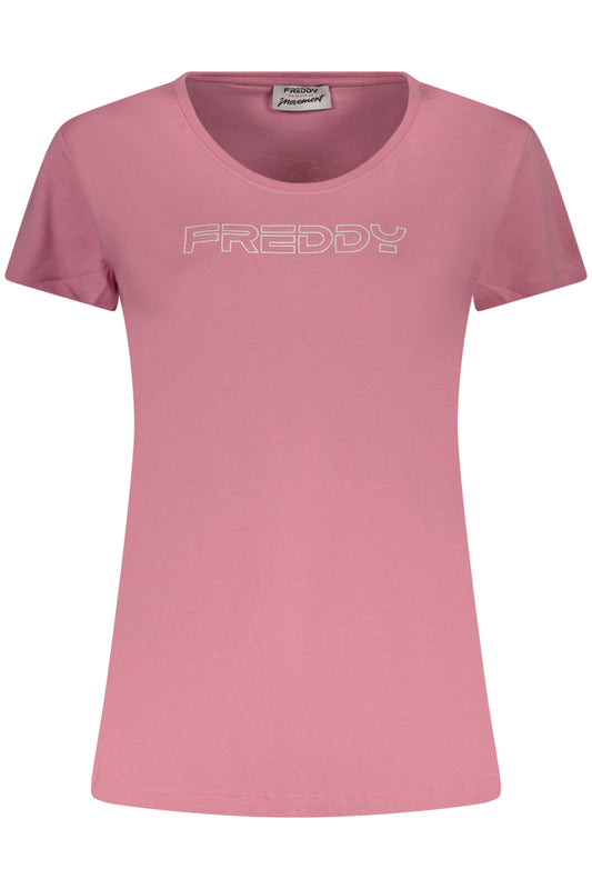 FREDDY T-SHIRT MANICHE CORTE DONNA ROSA