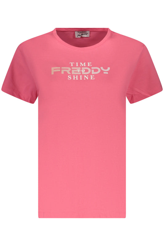 FREDDY T-SHIRT MANICHE CORTE DONNA ROSA