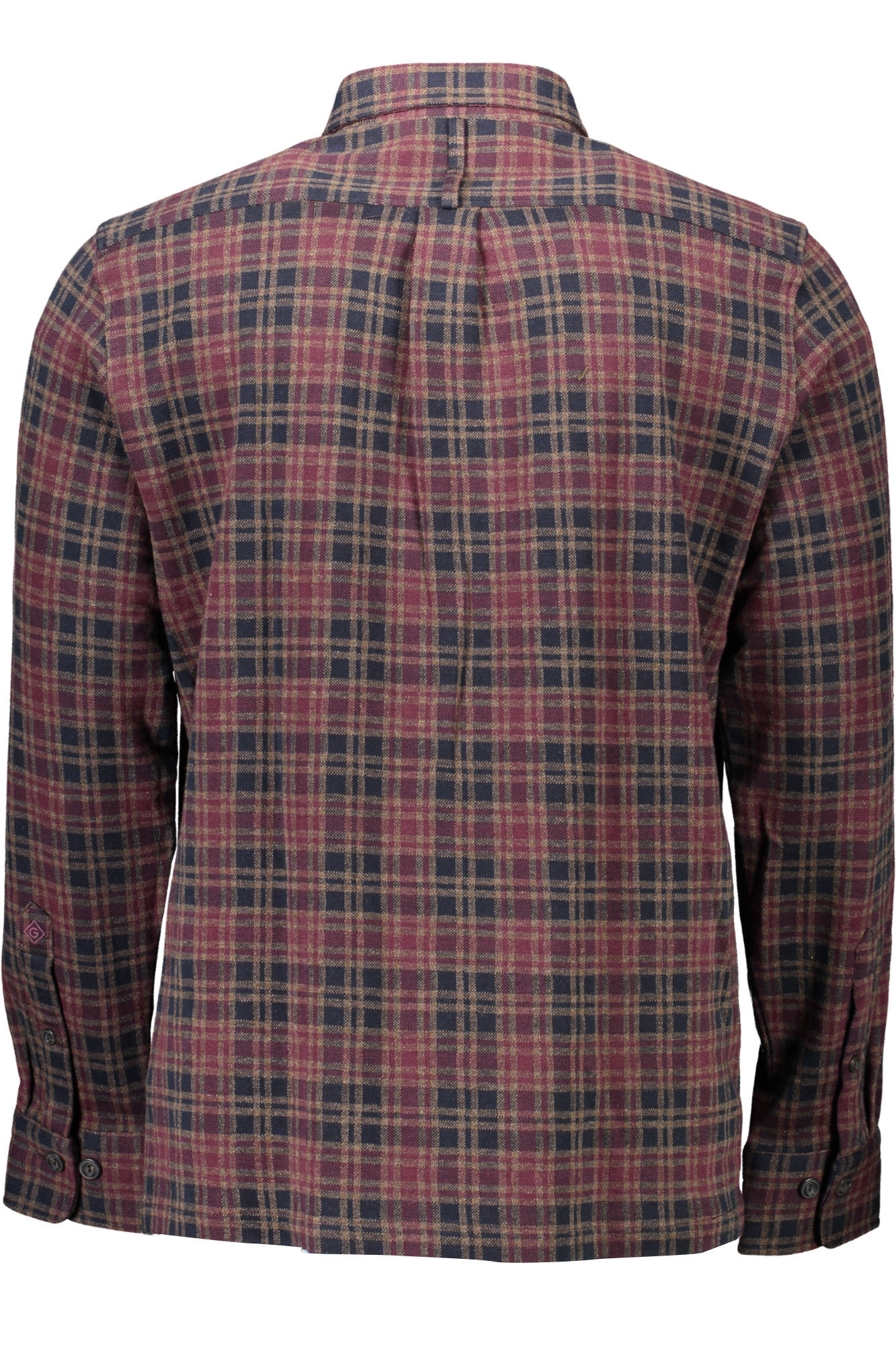 GANT CAMICIA MANICHE LUNGHE UOMO MARRONE