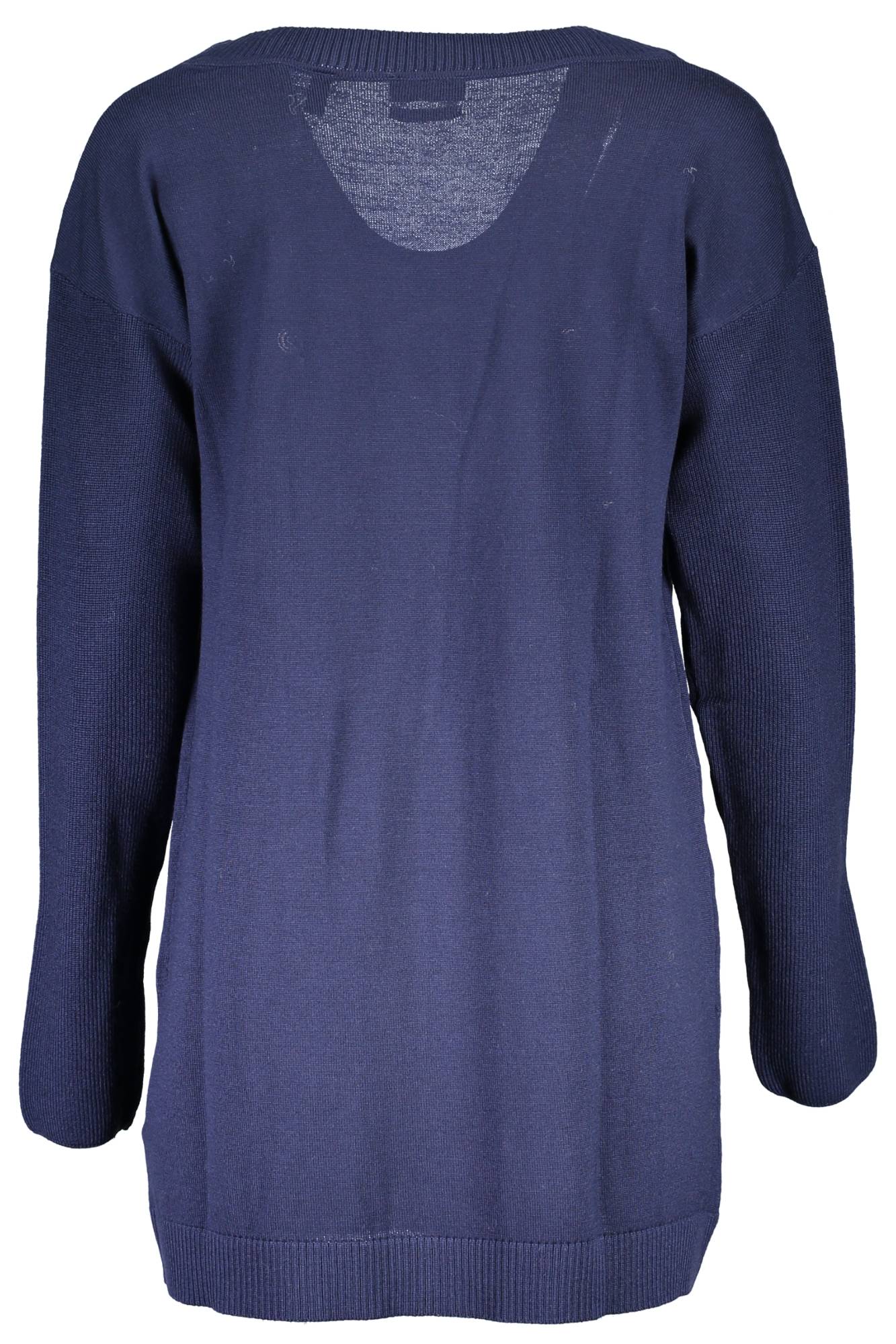 GANT CARDIGAN DONNA BLU